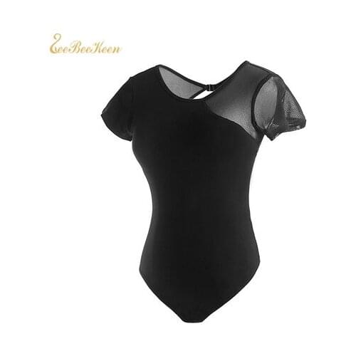 Ballet Leotards Gymnastics Leotards Adult Ballet Leotard For Women summer Mesh Backless Bailarina Cotton Dance Yoga Bodysuit