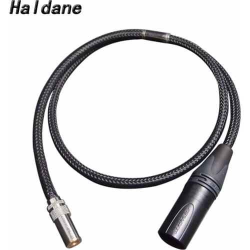 Free Shipping Haldane 4Pin XLR Balanced Male to 4.4mm 5pole Balanced Female Audio Adapter for Headphone Cable