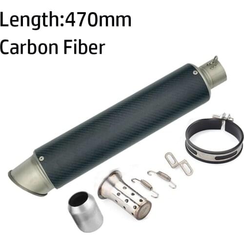 Carbon Fiber Motorcycle Muffler Clamps Exhaust Muffler Turbo Tube Silencer Pipe Hanger Mount Bracket Fixed Ring Support Bracket