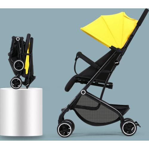Easy to sit and lie on baby stroller ultralight portable folding baby stroller for children 0/1 to 3 years old