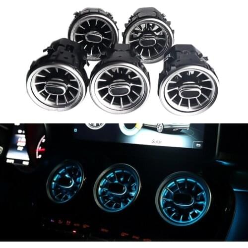 For Benz C-class S-class GLC Front And Rear Air Conditioning For Mercedes-Benz Turbine Outlet Synchronous Atmosphere Lamp