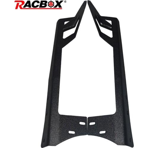 Pair 50 52 Inch 288W 300W 500W OffRoad LED Light Bar Roof Mounting Upper Windshield Mounting Bracket for Jeep Wrangler 1987-2017