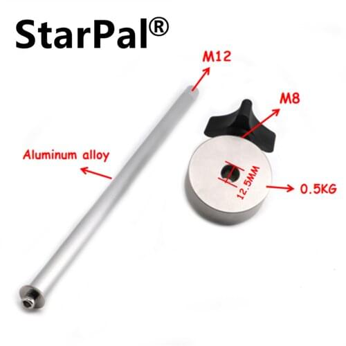 StarPal M12/M8/M10 and pole with 0.5Kg mass for telescope keep balance For Star Adventer and 80EQ 130EQ and AZ-GTi so on
