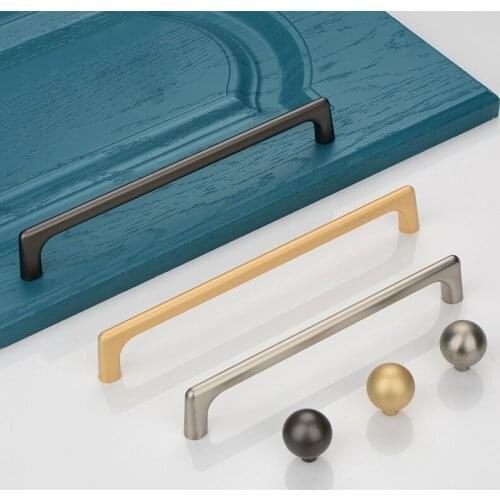 Modern Furniture Hardware Handles Pulls Cupboard Wardrobe Dresser Shoe Box Knobs Kitchen Drawer Cabinet Wine Bar Knob Handle