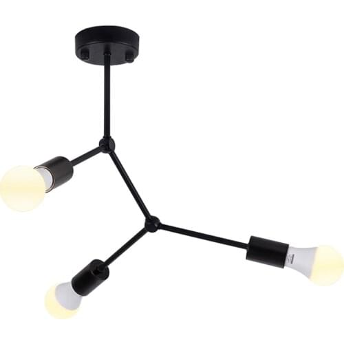 LED Modern Ceiling Chandelier Living Room Bedroom Decor Molecular Chandeliers E27 Restaurant kitchen Indoor Lighting Fixtures