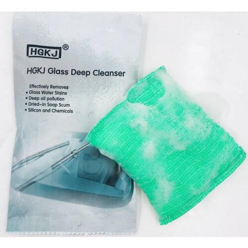 Car Glass Special Cleaning Sponge Wipe New Multifunctional Car Wash Towel Sponge Decontamination Water Collecting Sponge