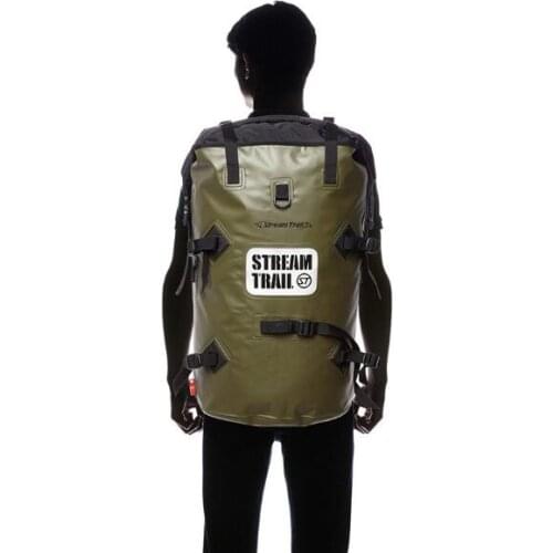 Stream Trail Drytank 60L Waterproof Mountaineering Bag Outdoor Backpack Men and Women Surfing Bag Diving