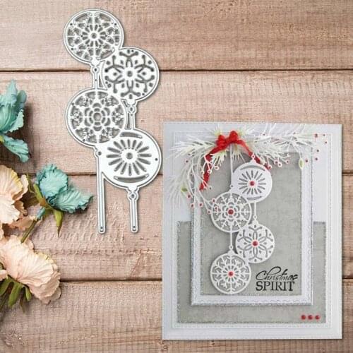 Snowflake Cutting Dies Christmas Dies Metal Cutting Dies Stencils For DIY Scrapbooking Album Stamp Paper Card Embossing