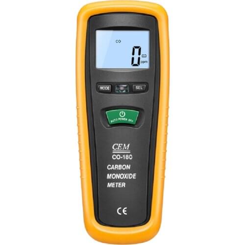 CEM CO-180 High Accuracy Quick Response Alarm 1000PPM Carbon Monoxide Detector CO Detector Meter
