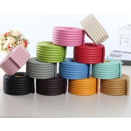 2M Baby Safety Protection Strip Table Desk Edge Guard Strip Corner Protector Furniture Corners Children Safety Foam Protection