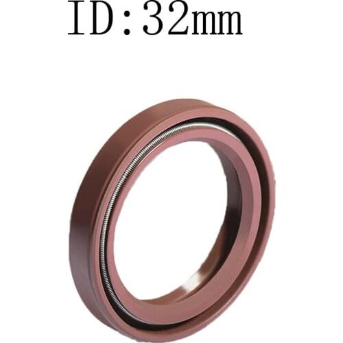 1PC ID 32Mm 32*52*54*56*60*62*65*72*7/8/10/11/12MM High Temperature Gasket Acid Resistance Fluorine Rubber Skeleton Oil Seal