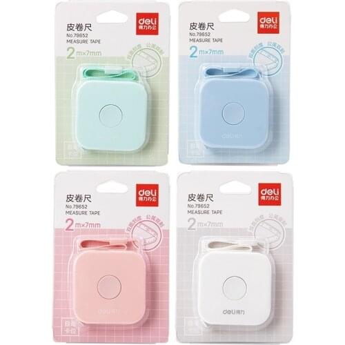 Mini Color Leather Tape Measure Metric 200cm Imperial 79inch Flexible Body Measuring Tape Line Tailor Clothing Supplies F160