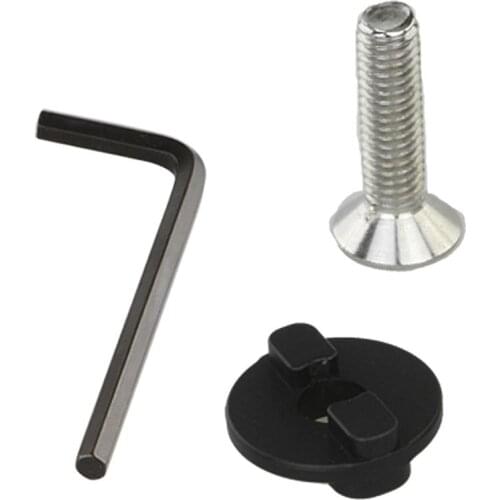 Haoge Female to Male Boss Adapter for Replace Manfrotto Bogen Tripod Ball Head to Arca Swiss Compatible Quick Release Clamp