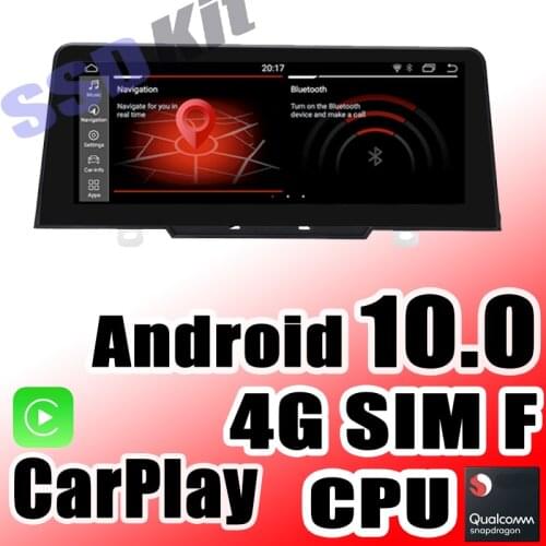 Car Navi GPS Navigation Android 10 For BMW 2 F45 F46 GT Active Gran Tourer NBT EVO Audio iDrive Carplay Multimedia Stereo System