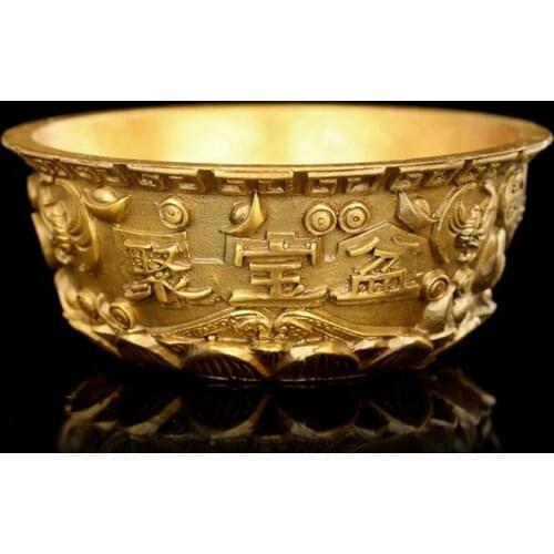 Bronze copper home decoration crafts decoration buddha with supplies incense burner furnace Factory Copper Feng Shui crafts