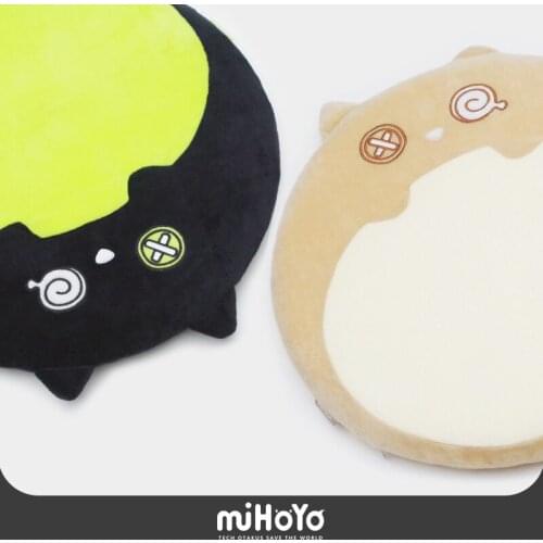 Cosmile Honkai Impact 3 Cat Plush Cushions Black Beige Ver. Female Dormitory Artifact Daily Props Gift C