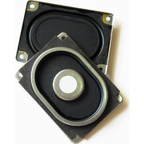 Woofer Speaker Passive Radiator 75X55mm Bass Radiator For Home Audio Diy Speaker Repair Parts Vibration plate Rubber Edge 2PCS