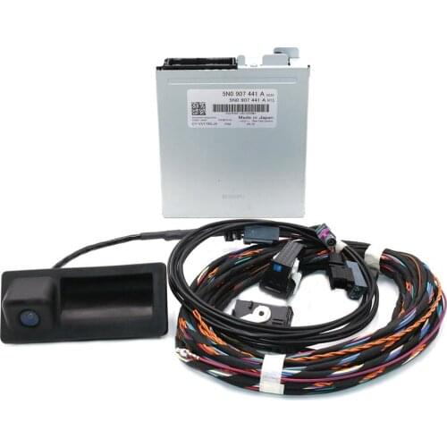 REAR VIEW CAMERA Trunk Handle Dynamic track dynamic HighLine Camera FOR JETTA MK6 TIGUAN RNS510 RNS315 5N0907441A