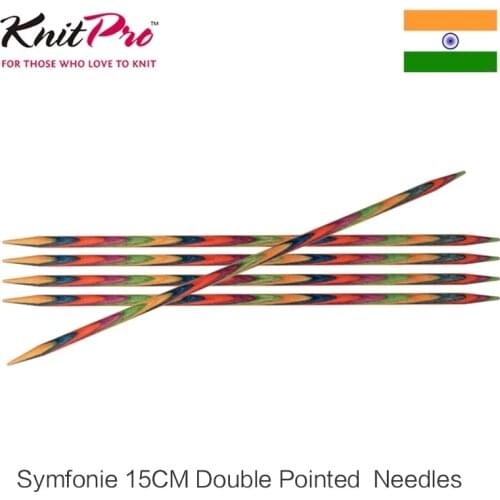 Knitpro Symfonie 15 cm Double Pointed Needle Handknitting DIY Crafts