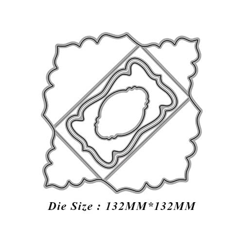 JMCRAFT Creeting Card Metal Cutting Dies for DIY Scrapbook Handmade Paper Craft Metal Steel Template Dies