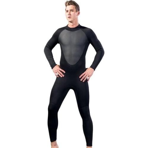 Fanceey Triathlon Men Wetsuit 3MM Surfwear Mens Winter Neoprene Wetsuit Cold Winter Thick Warm Professional Scuba Diving Suit
