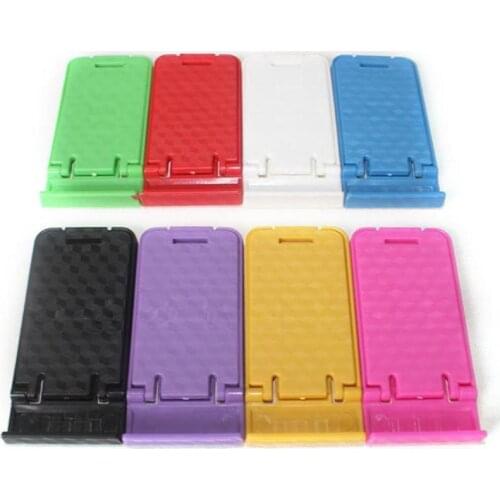 Portable Mini Mobile Phone Holder Foldable Desk Stand Holder 4 Degree Adjustable Universal For iPhone Andorid Phone
