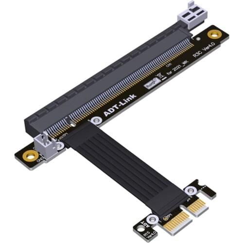 Riser PCIe 4.0 x16 To x1 Extension Cable PCIE4.0 Mining Adapter For GPU RTX3090 RX6800xt 4.0 Graphics Card Full Speed 16G/Bps