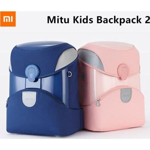Xiaomi Mitu Kids Backpack 2 Children Bag School Bag EVA Material Knapsack Simple Shoulder Bag 14L 17L Portable Children Backpack