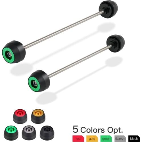 Motorcycle Front Rear Axle Sliders Protector For KAWASAKI ZX-10R KRT SE Performance 2019 2020 ZX10 R SE RR Performance 2018 2019