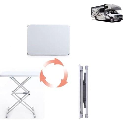 RV table foot + Stowable table mounts One click open/close height switcher Table Pedestal leg lift bar picnic Table For RV CAR