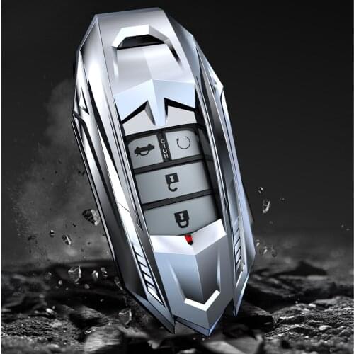 Zinc Alloy Smart Remote Car Key Case Cover For Honda Hrv Civic Accord CR-V Fit ODYSSEY CITY JZZE Key Case Fob 2/3 BTN