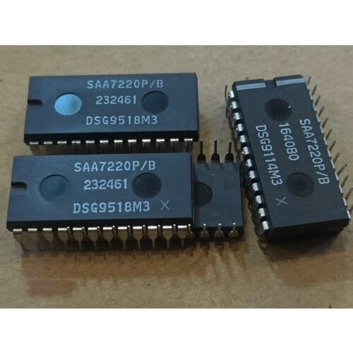 1pcs/lot SAA7220P/C SAA7220P/B SAA7220P SAA7220 DIP-24