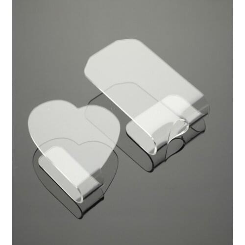 Clear Makeup Cream Foundation Eyeshadow Palette Nail Art Mixing Color Tool 1 Pcs