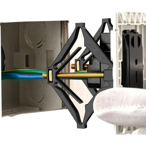 10 Set 86mm Wall Mount Switch Box Repair Tool Switch Cassette Repairer Support Rod Electrician Accessories