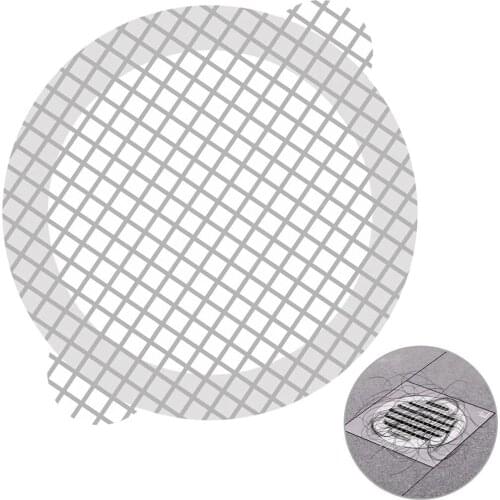 10pcs Disposable Bathroom Sewer Outfall Sink Drain Hair Strainer Stopper Filter Sticker Kitchen Supplies Anti-Blocking Strainer