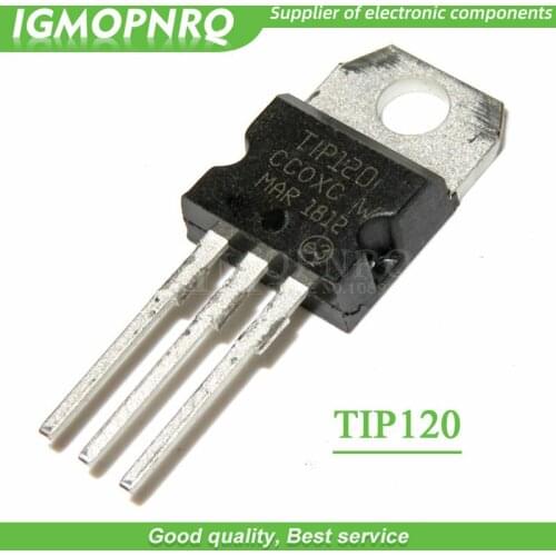 10PCS TIP120 TO-220 Darlington Complementary Transistor New Original Free Shipping
