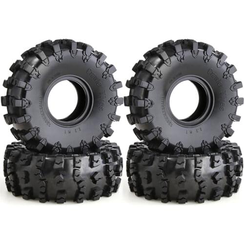 RC Car Super Grip Two-stage Sponge RC CRAWLER CAR 2.2 Inch RC Thick Wheel Tires FOR 1:8 SCALE Axial 90018 90048 90045 90031 S294