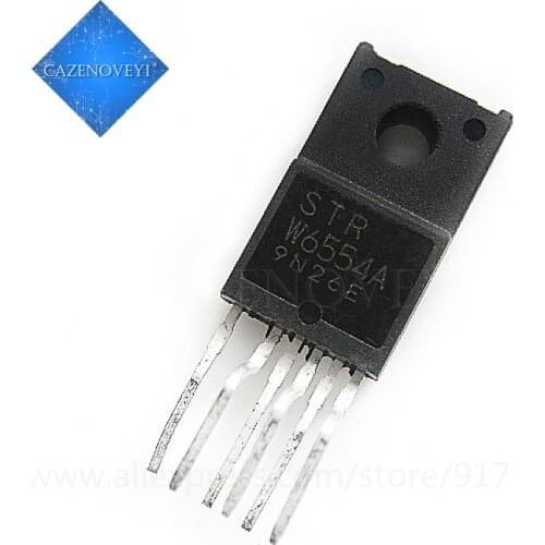 5pcs/lot STRW6554A STR-6554A W6554 TO-220F In Stock