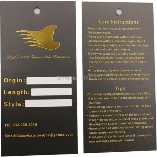 Free shipping customed gold stamping hang tag/300gsm paper card tags/clothing brand name printing/garment labels/1000pcs a lot