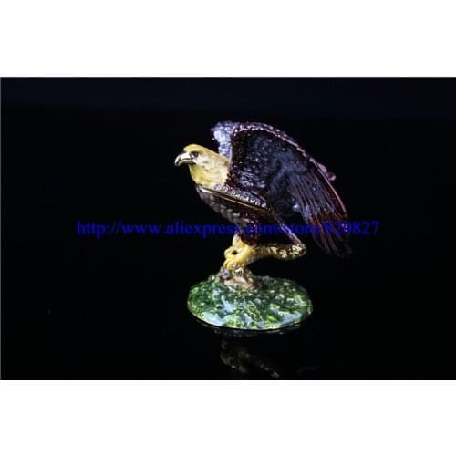 Bird Shape Jewelry Box Trinket Display Storage Case