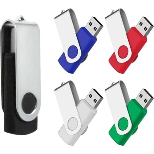 8GB USB2.0 Flash Drive Swivel Bulk Thumb Drives Memory Sticks Jump Drive Zip Drive for Storage and Backup