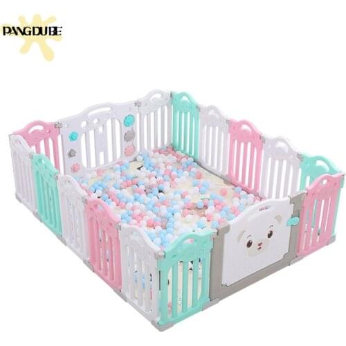 Indoor Baby Playground Baby Playpen for Children Ball Pit Edible PP Baby Ball Pool Kids Ball Pit Playpen Baby Fence Play Yard