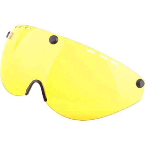 LOCLE Magnetic Goggles Bicycle Cycling Helmet Goggles Casco Ciclismo Gafas 4 Colors (Only match the fixed helmet)