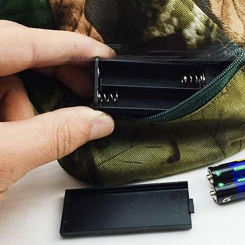 Multipurpose Bass Fishing Hat with Lighting LED Night Light Camouflage Cap PXPF