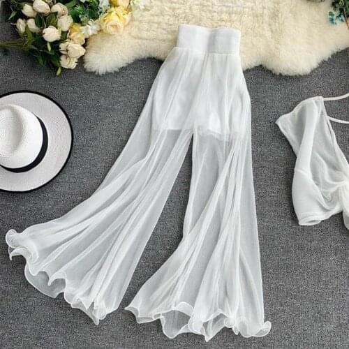 Женские брюки клеш Okkdey China At AliExpress