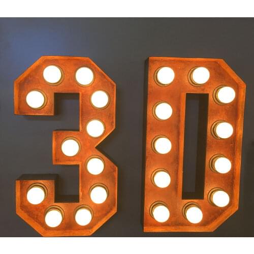 Personalized 3D Marquee Letters Light Luminous Signage Channel Letter Led Aluminum Dimensional Sign Storefront Face-lit Bar Shop