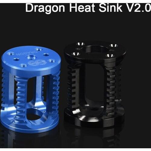 Dragon Heat Sink V2.0 Dragon Heatsink For Dragon Hotend V2.0 Extruder 3D Printer Parts For TITAN BMG Extruder VS V6 Heatsink