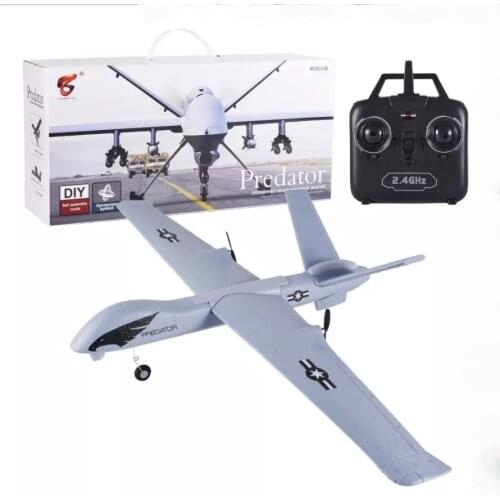 RC Airplane Z51 20 Minutes Flight Time Gliders 2.4G Flying Plane with LED Hand Throwing Wingspan Foam Planes EPP Toys Kids Gifts