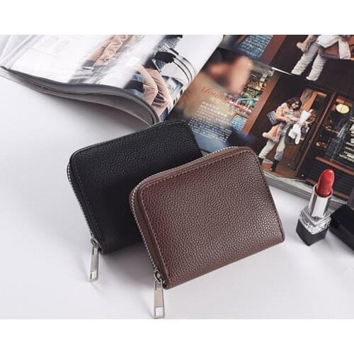 With Coin Bag Zipper Mini Wallets 2019 New Famous Brand Men Women Purse Thin Wallet Coin Purses Wallet carteira Unisex