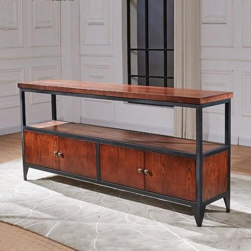 Combination of American solid wood SIDEBOARD CABINET, dining room kitchen cupboard, multi-functional simple modern storage cabin